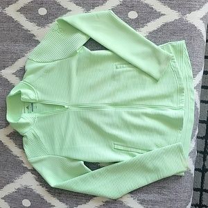 Adidas Golf Women's Green Zip-Up Jacket